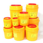 Medical Sharps Disposal Container Waterproof Round PVC Plastic Box Sharps