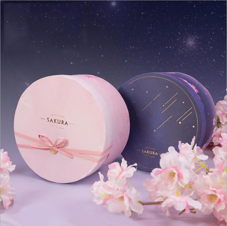 Cherry Blossom Cosmetics Paperboard Recycled Paper Gift Boxes